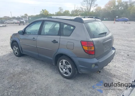 2003 Pontiac Vibe из США, поврежденный, VIN 5Y2SL62863Z483483